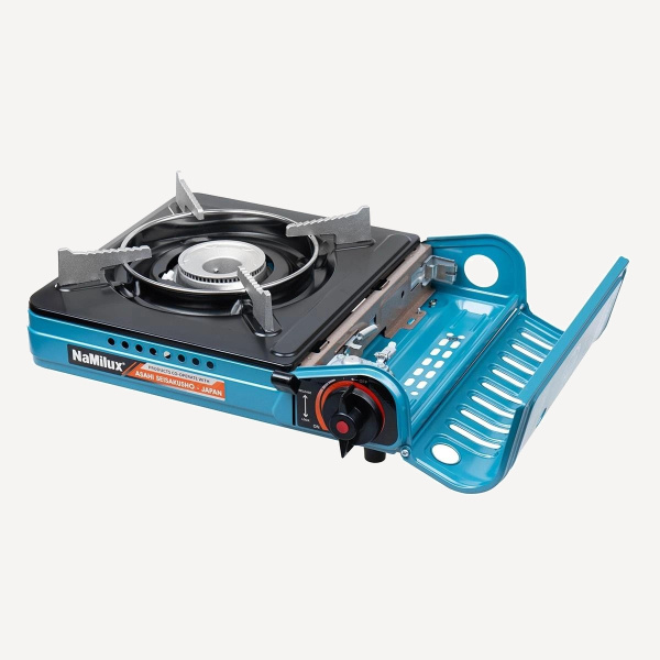 Газовая плита NaMilux NA-P3915PF 2way (Бирюзовый / Черный)